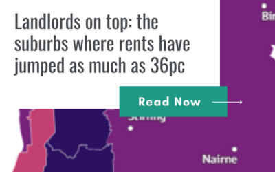 Landlords on top: the suburbs where rents have jumped as much as 36pc